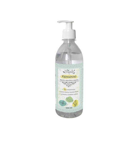 Demachiant pentru maini menta, aloe vera, musetel 500ml